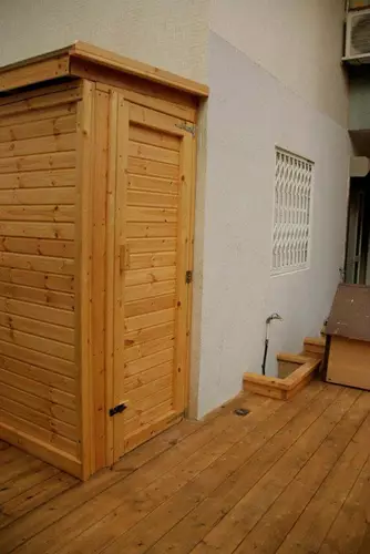 בניית מחסן מעץ